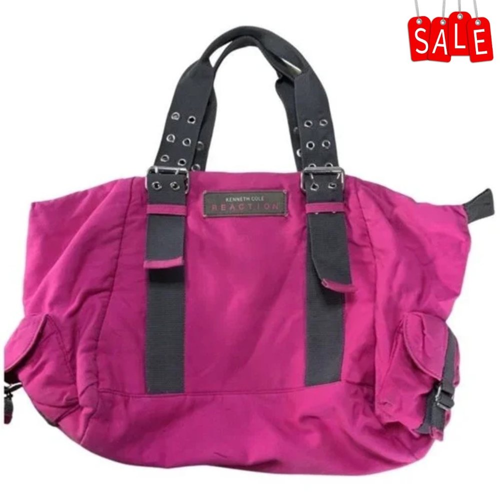 KENNETH COLE CUTE Mini 12.5" Duffle Bag Purse